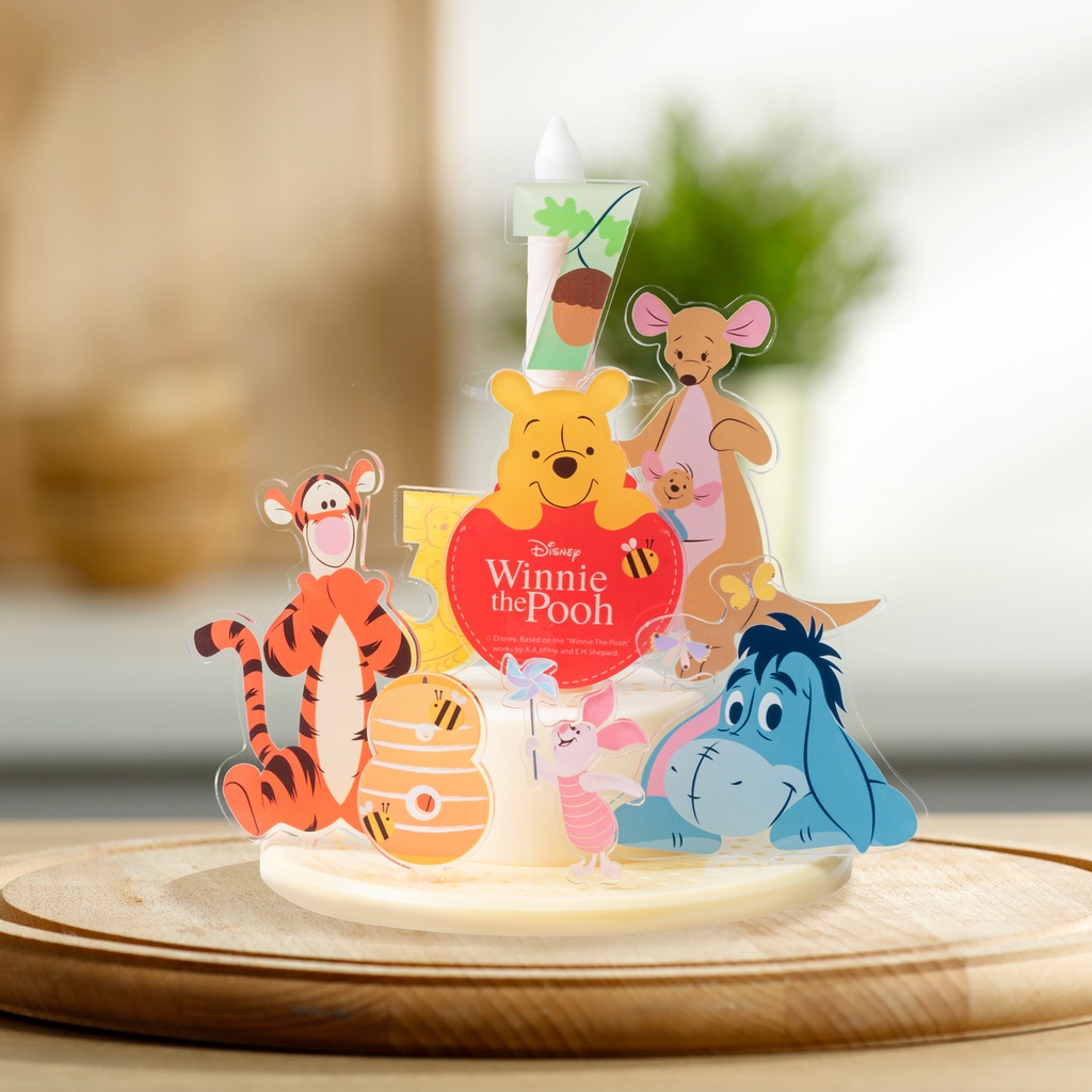 infothink winnie the pooh reusable Electronic Candle Light for birthday cakes singapore