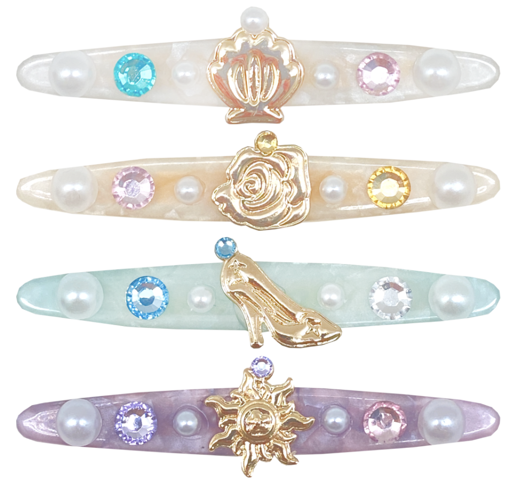 7-Eleven Disney collection_Disney princess hairclips
