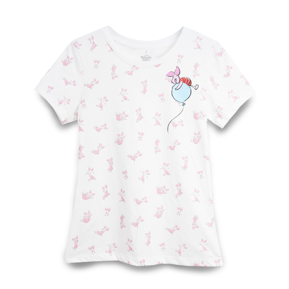 white ladies Goldwood Winnie-The-Pooh T-Shirt piglet print