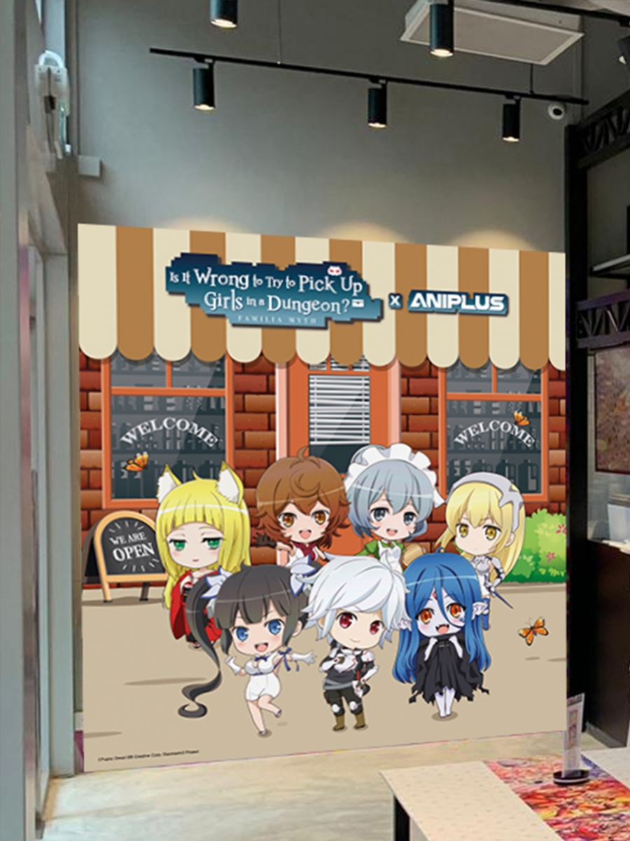 DanMachi ANIPLUS Café Singapore
