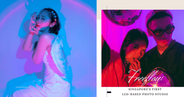 FREEFLOW Is Singapore’s First LED-Based Photo Studio For Professional Portraits With An Edgy Twist