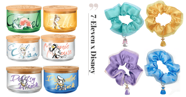 Exclusive Disney Merch Including Glassware, Hair Accessories, Bath Items & More Now Available At 7-Eleven