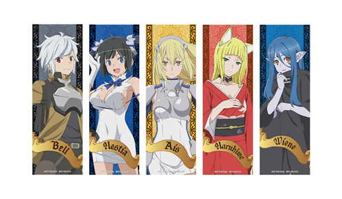 DanMachi ANIPLUS Café Singapore poster