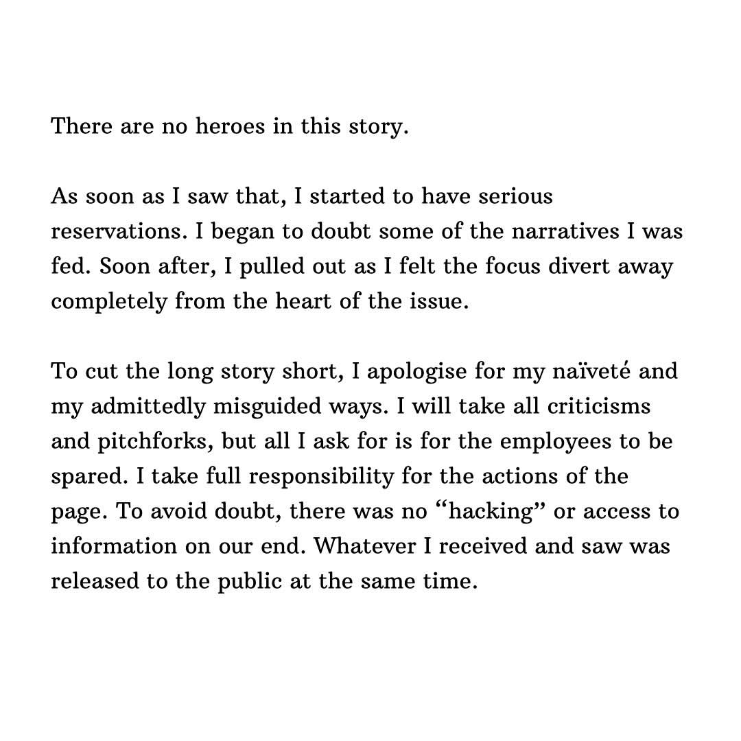 @sgcickenrice reveals his identity