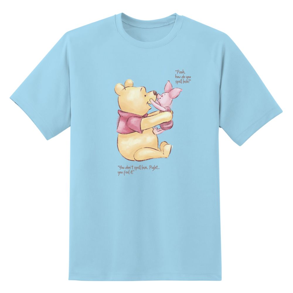 baby blue Goldwood Winnie-The-Pooh T-Shirt pooh and piglet