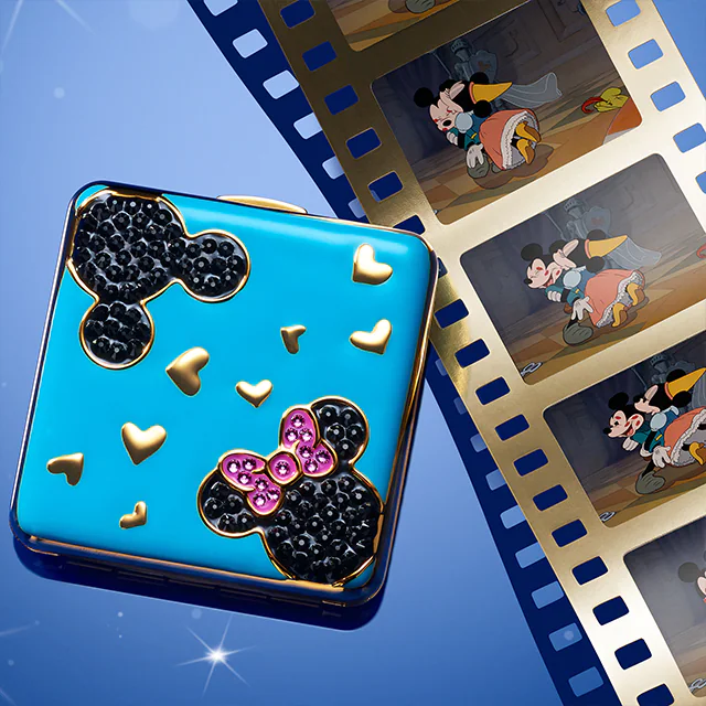 Estée Lauder Disney Magic Of Mickey Perfect Pair Metal Compact