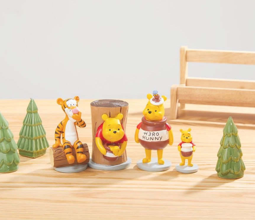 Daiso Korea x Winnie-the-Pooh ornaments collection