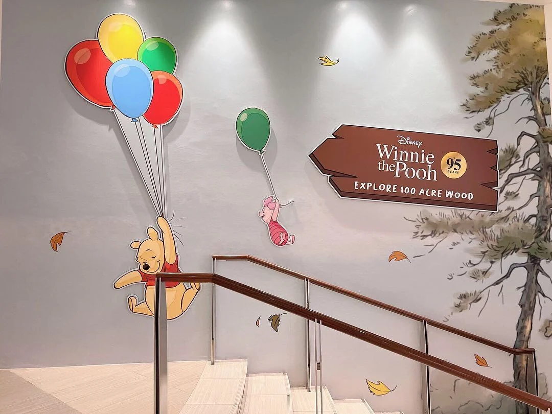 Winnie The Pooh pop-up Suntec