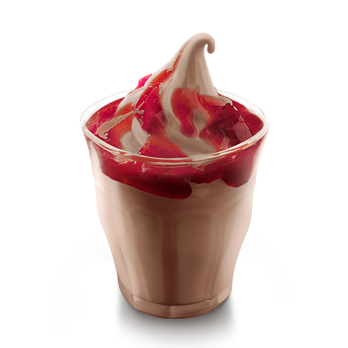 Hershey's® Strawberry Sundae at mcdonald's singapore