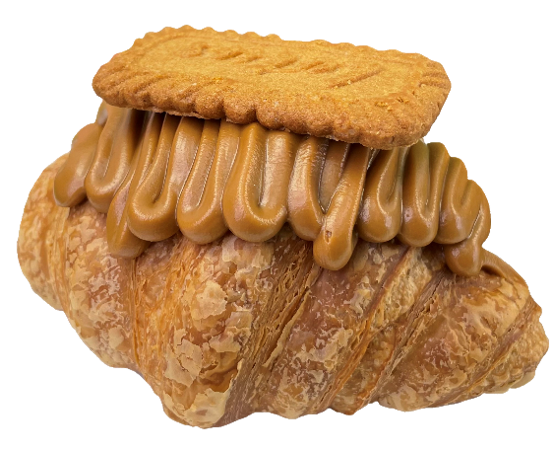 CROLO Lotus Biscoff Croissant