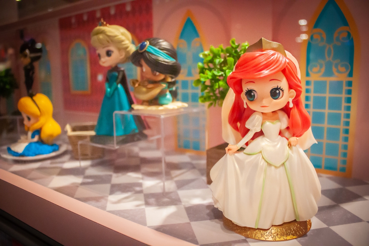 ariel elsa jasmine and belle figures at simply toys vivocity