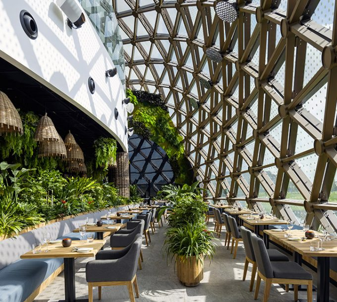 Dusit Thani Laguna Greenhouse restaurant