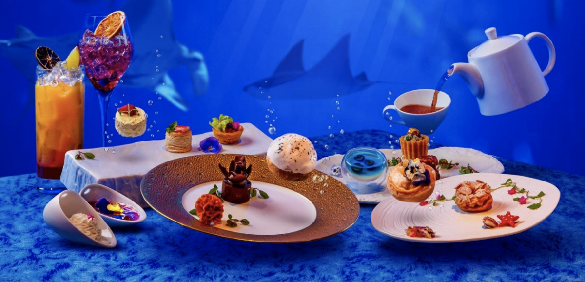 High Tea in the Deep Sea at Ocean Restaurant
