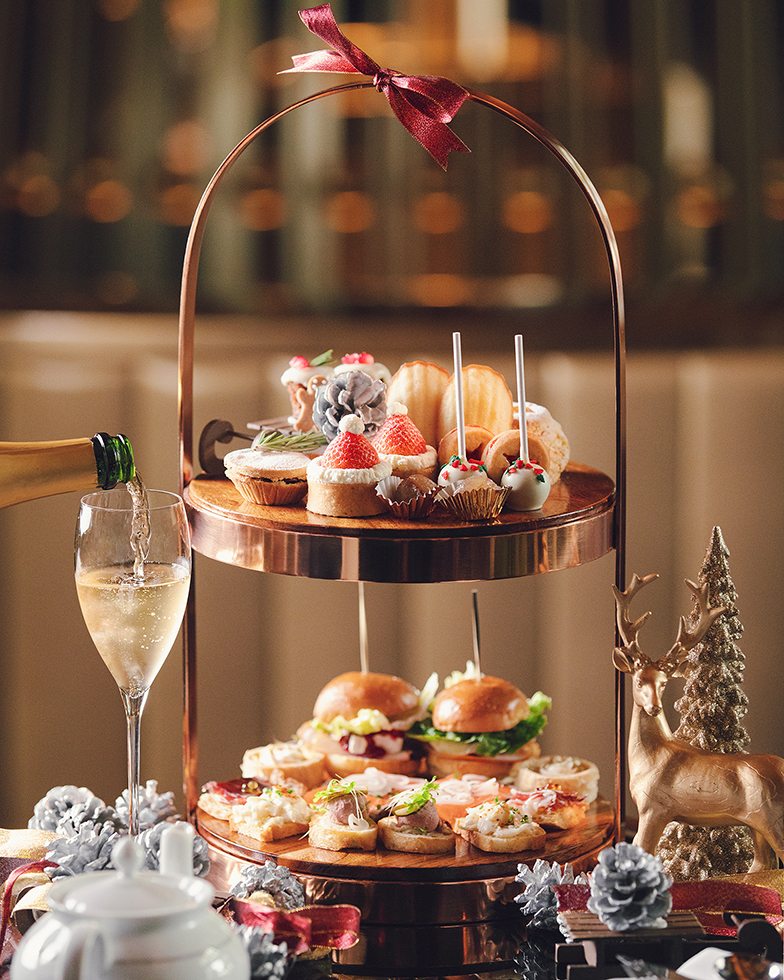 Atlas festive afternoon tea Christmas 2021