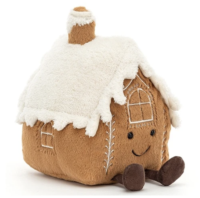 Jellycat soft toy amusable gingerbread house