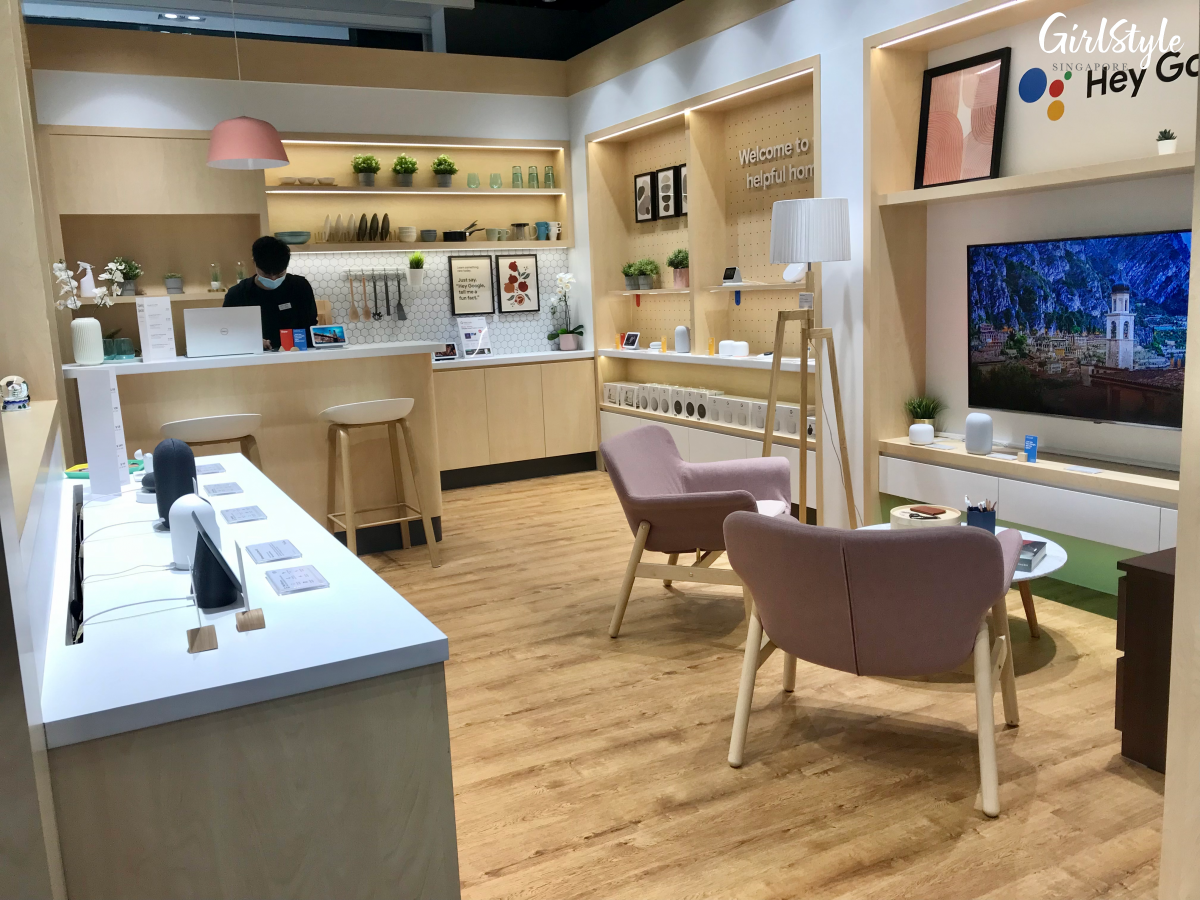 google home store at COURTS Nojima the heeren singapore