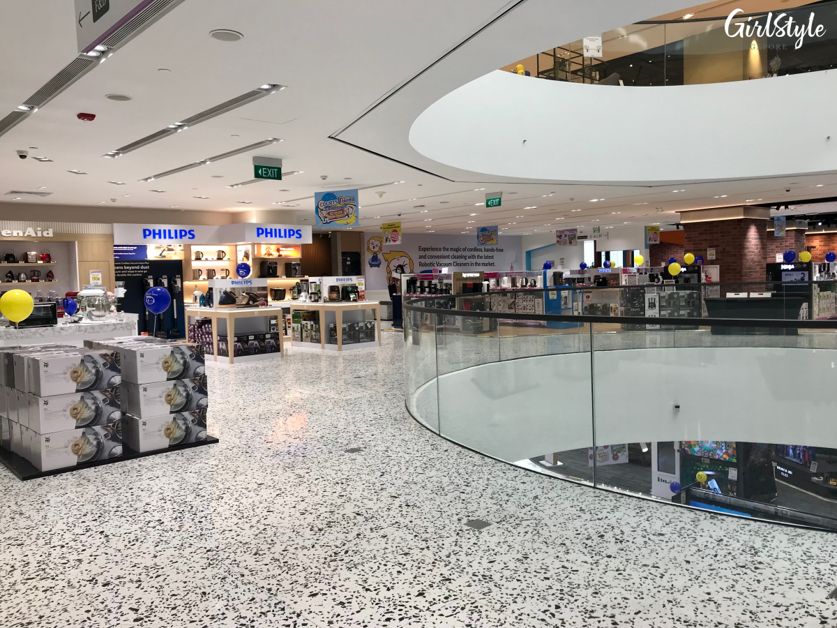 COURTS Nojima the heeren singapore second floor small appliances