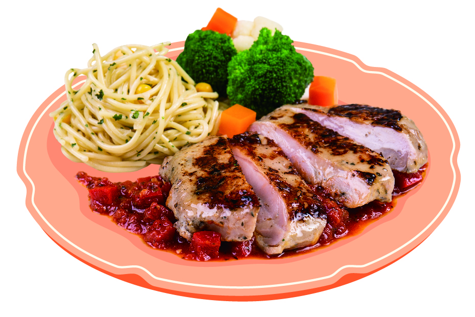 7-Eleven Andes by Astons Fiery Chicken with Spaghetti