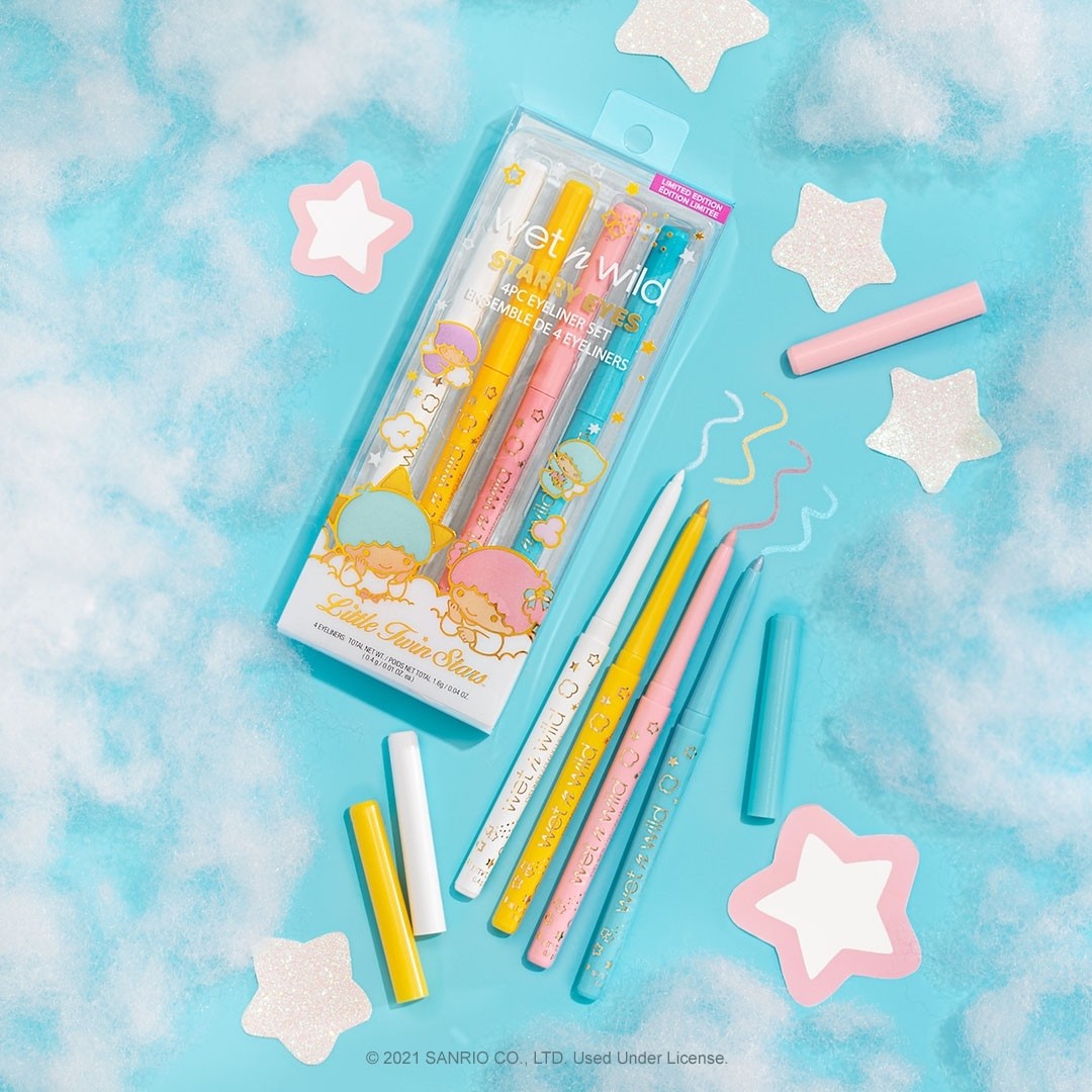 wet n wild Little Twin Stars Starry Eyes 4pc Eyeliner Set