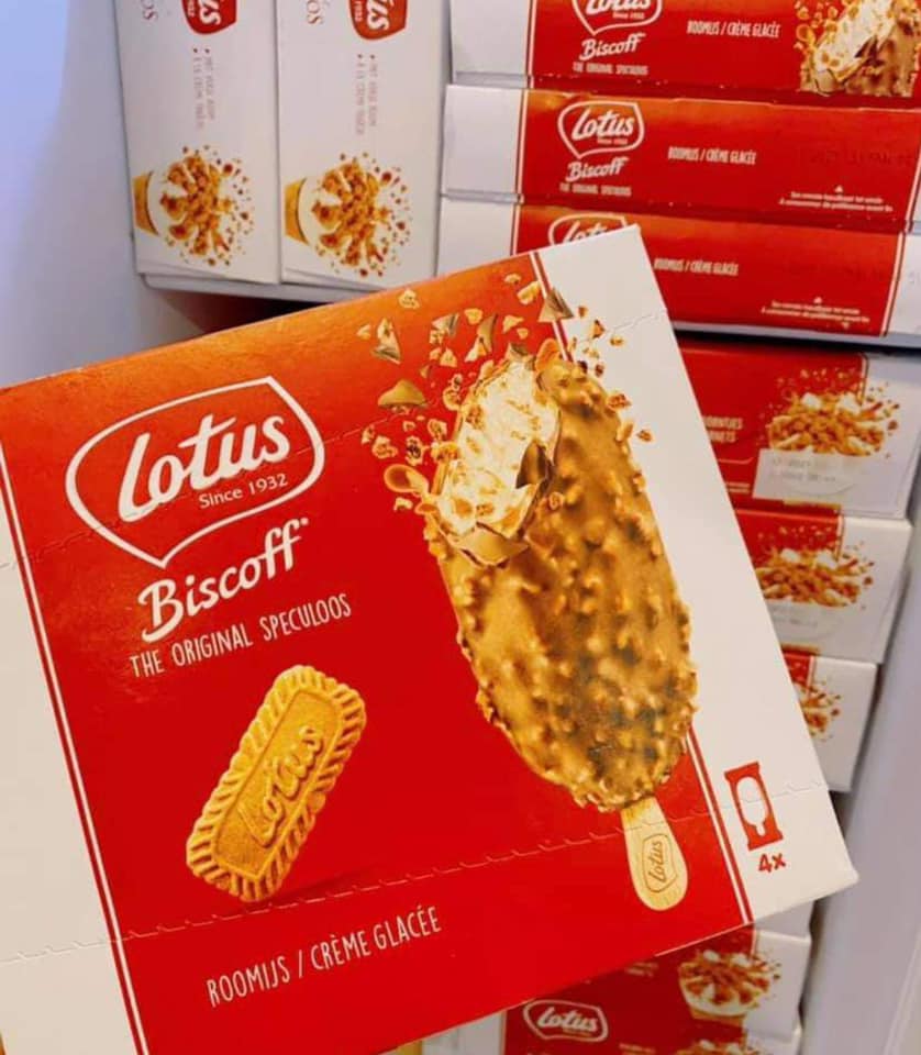 Lotus Biscoff ice cream sticks now available online in Singapore