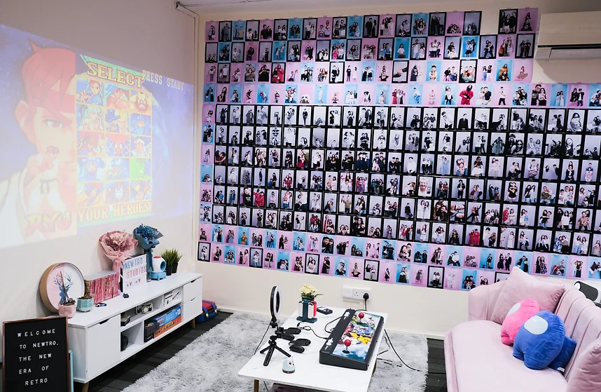 Newtro Studios self photo studio Singapore