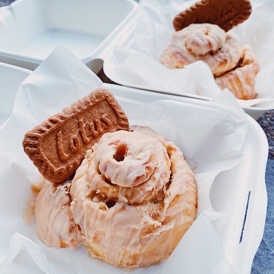 Fun Buns biscoff cinnamon rolls