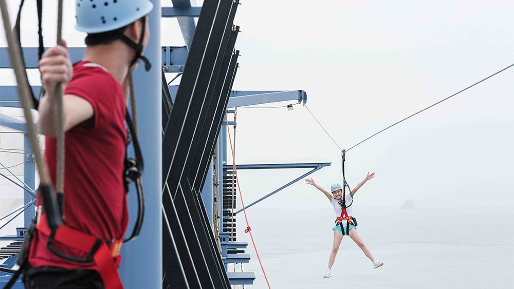 Dream Cruises_Ropes Course & Zipline