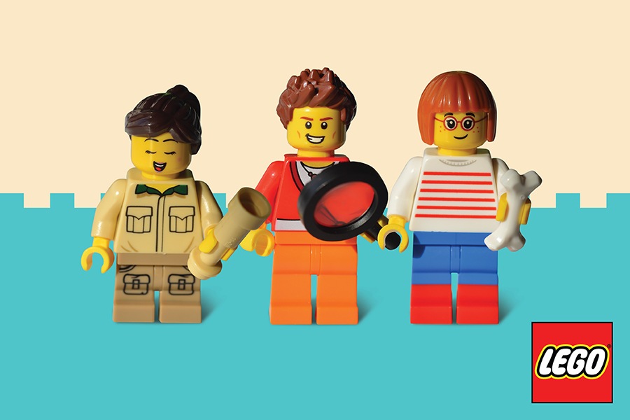 Brickosaurs World exclusive LEGO Minifigures