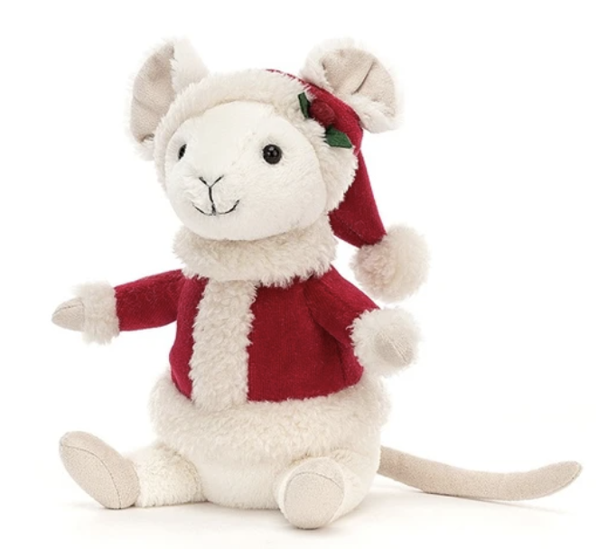 Jellycat soft toy merry mouse