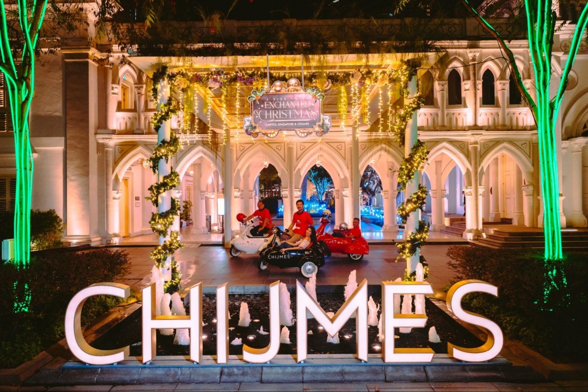 CHIJMES Christmas 2021 decorations