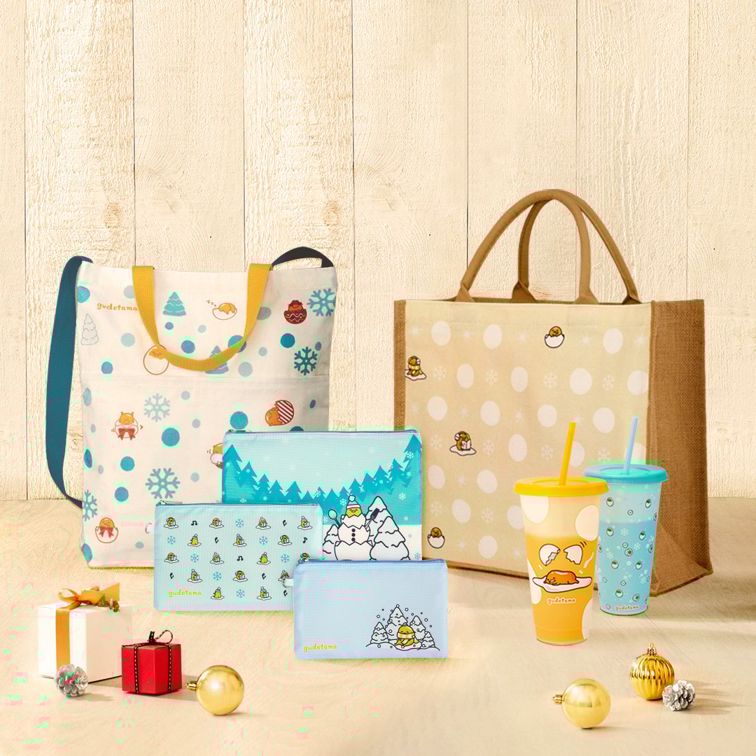 Gudetama Christmas merchandise Frasers Singapore