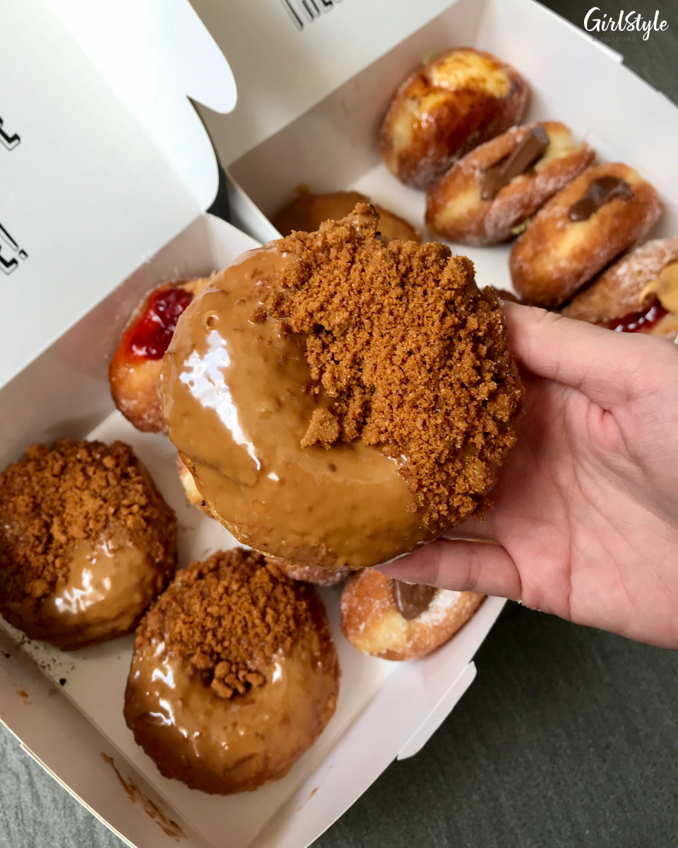 Doughnut Shack biscoff doughnuts