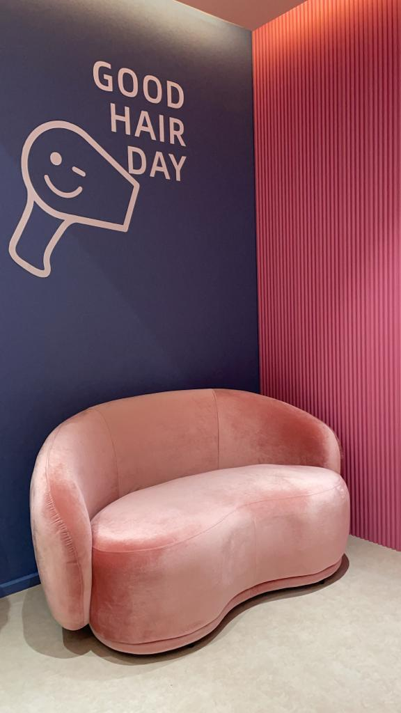 Bonbon Blowout Bar Singapore themed hair salon