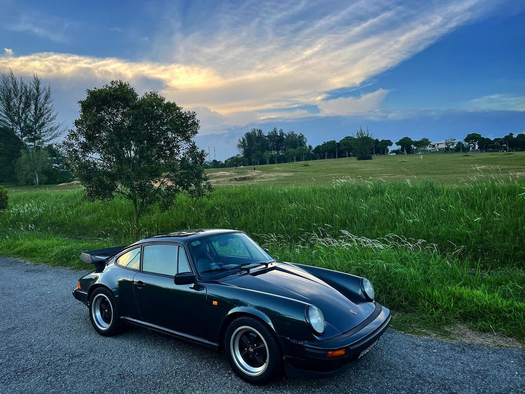 Rebecca Lim's husband Matthew Webster's Porsche
