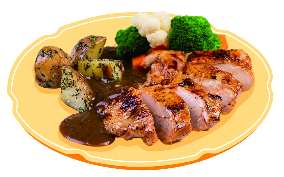 7-Eleven Andes by Astons Grilled Chicken with Black Pepper Sauce