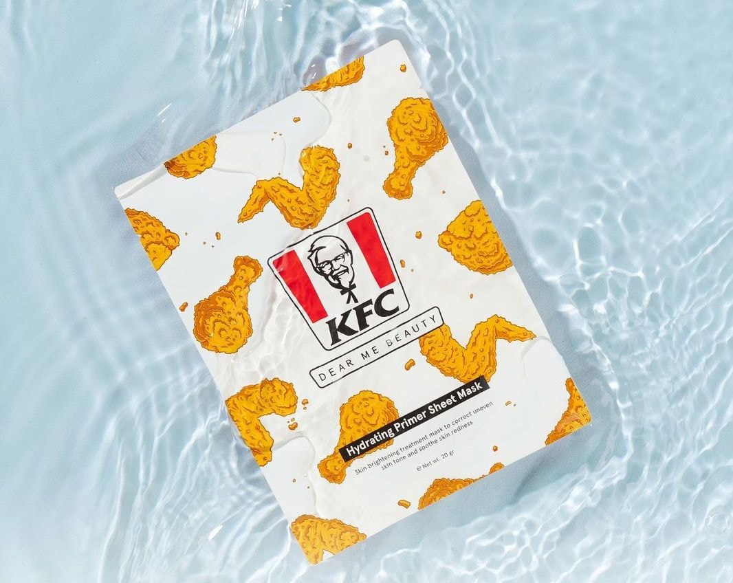 Dear Me Beauty x KFC Hydrating Primer Sheet Mask