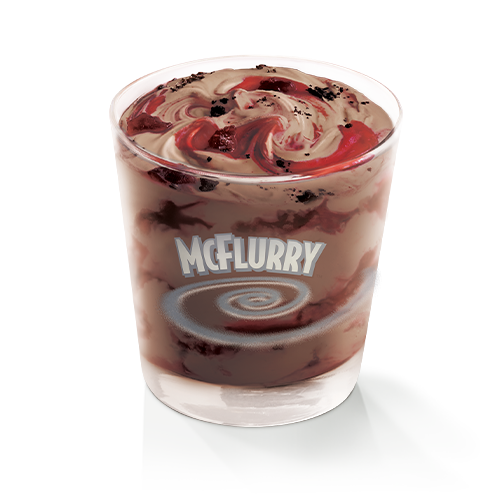 Hershey's® Strawberry Shortcake McFlurry® at mcdonald's singapore