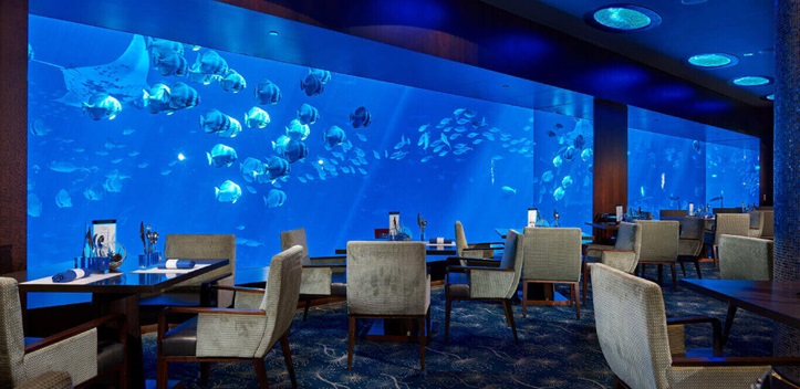 Interior view of Ocean Restaurant