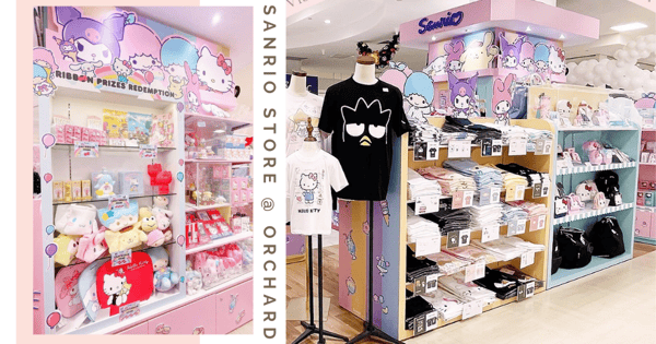New Sanrio Store At Orchard Has Kawaii Merch, Free Goodie Bag With $10 Voucher & Claw Machine Tokens