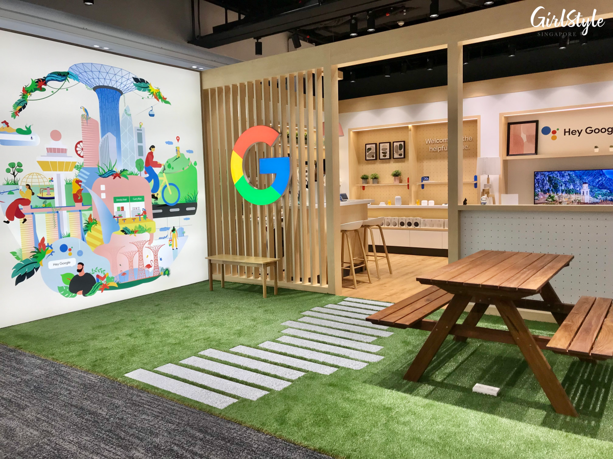 google store testing area COURTS Nojima the heeren singapore