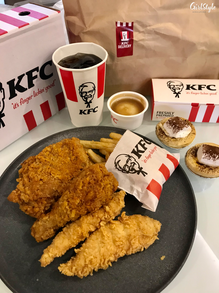 KFC x Lay's BBQ Crunch Chicken 2pc box with hot & crispy tenders