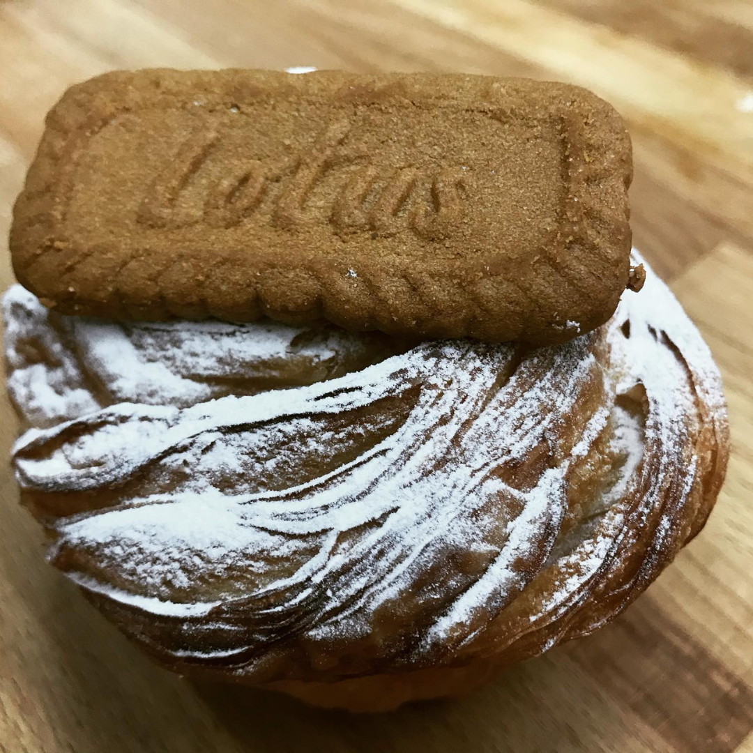 The Bakehaus biscoff cruffin