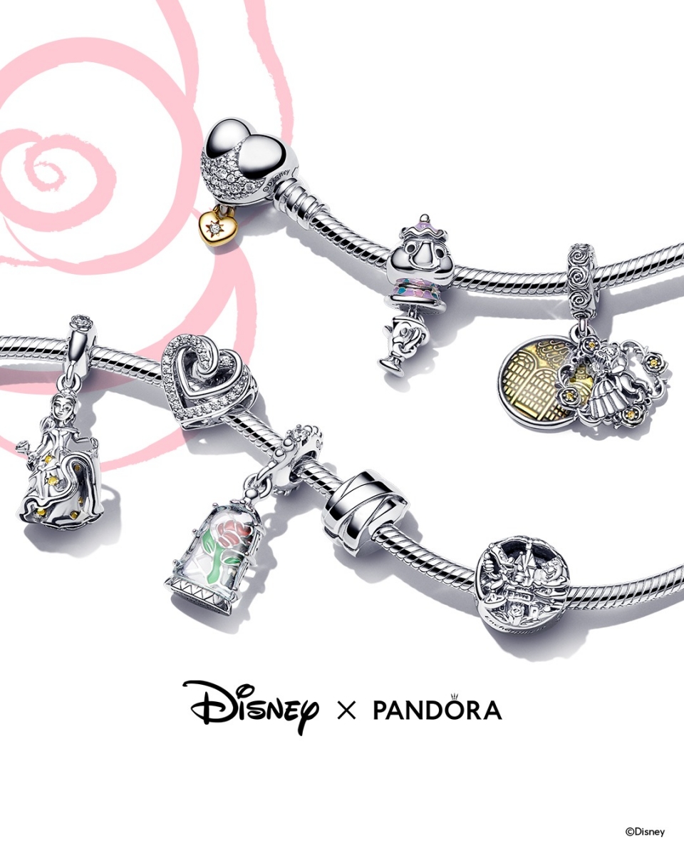 Pandora Disney Beauty and the Beast Singapore