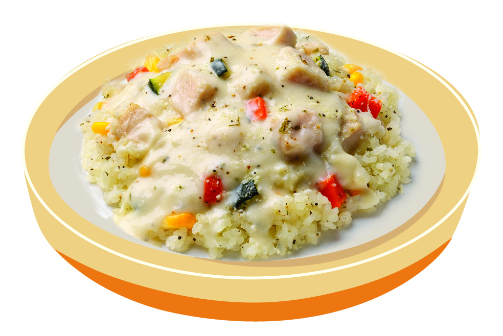 7-Eleven 7-SELECT Creamy Chicken with Cheesy Rice