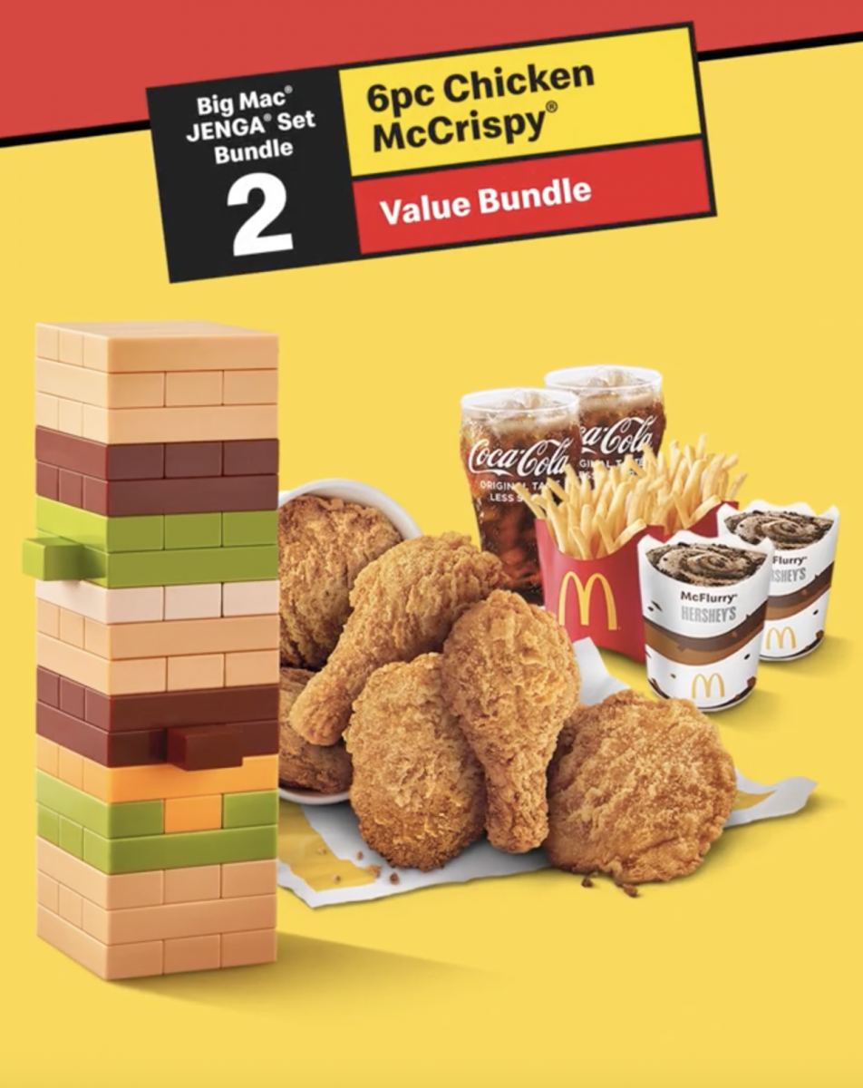 McDonald's Big Mac JENGA Set Bundle 2