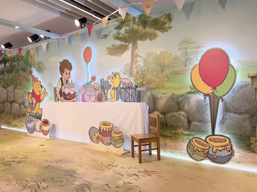 Winnie The Pooh pop-up Suntec