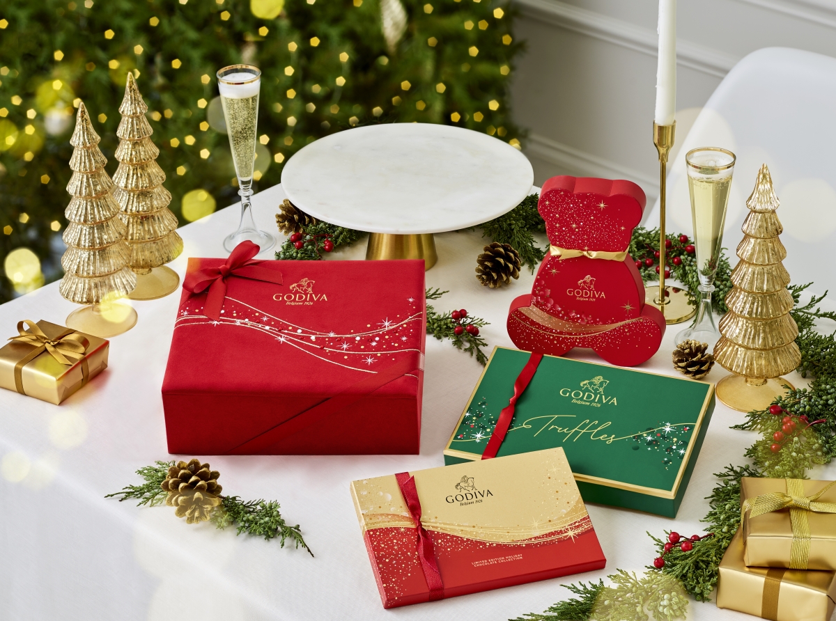 GODIVA Christmas chocolate gift sets