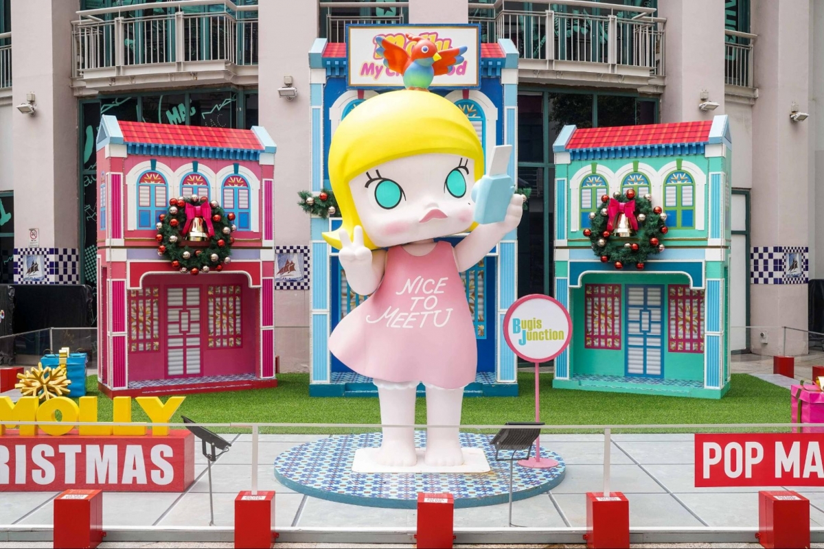 POP MART Molly exhibition Singapore