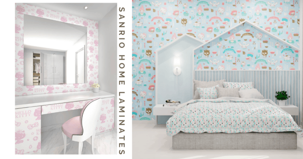Sanrio Laminates By Local Company Let You Transform Any Corner Of Your Home Into A Hello Kitty Paradise