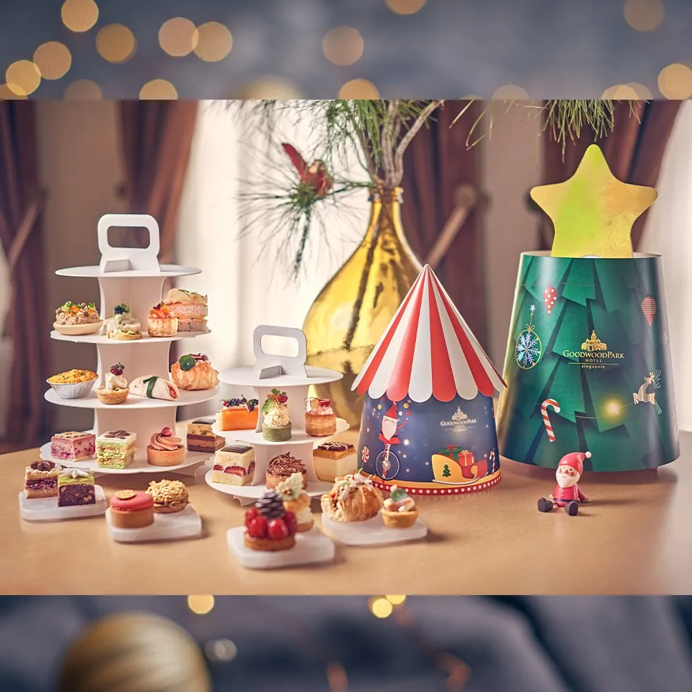 Goodwood Park Hotel Christmas afternoon tea 2021
